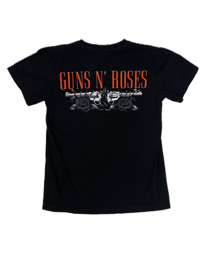 T-shirt noir vintage Guns N' Roses pour hommes et femmes
