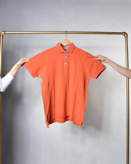 T-shirt vintage - Tommy Hilfiger | Rouille | Homme, Femme