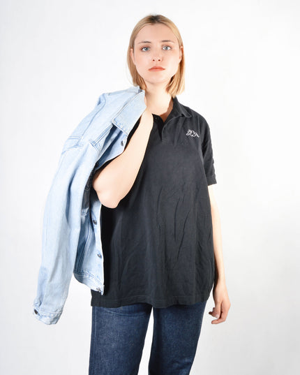 T-shirt vintage - Kappa | Noir | Homme, Femme