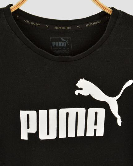T-shirt vintage - Puma | Noir | Homme, Femme