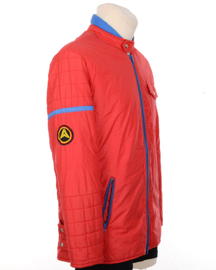 Manteau vintage rouge