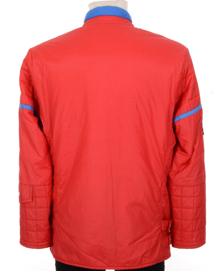 Manteau vintage rouge