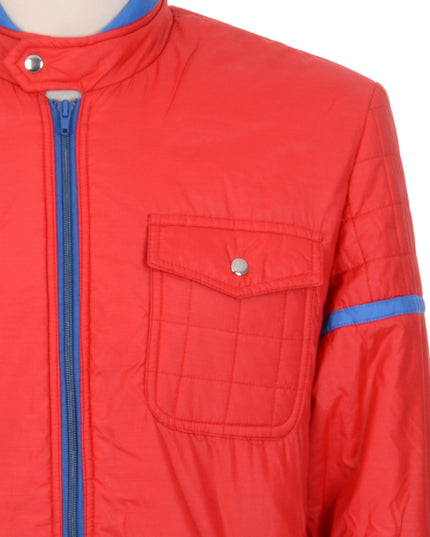 Manteau vintage rouge