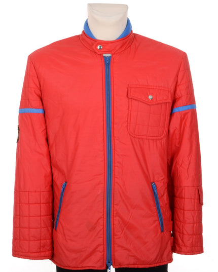 Manteau vintage rouge