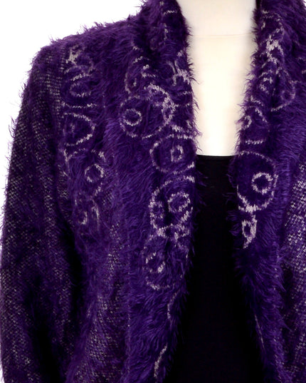 Gilet vintage - Pull de Noël violet en édition limitée