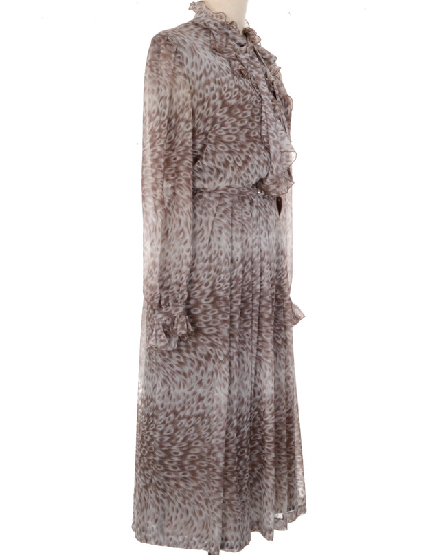 Robe vintage à volants