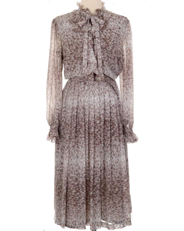 Robe vintage à volants