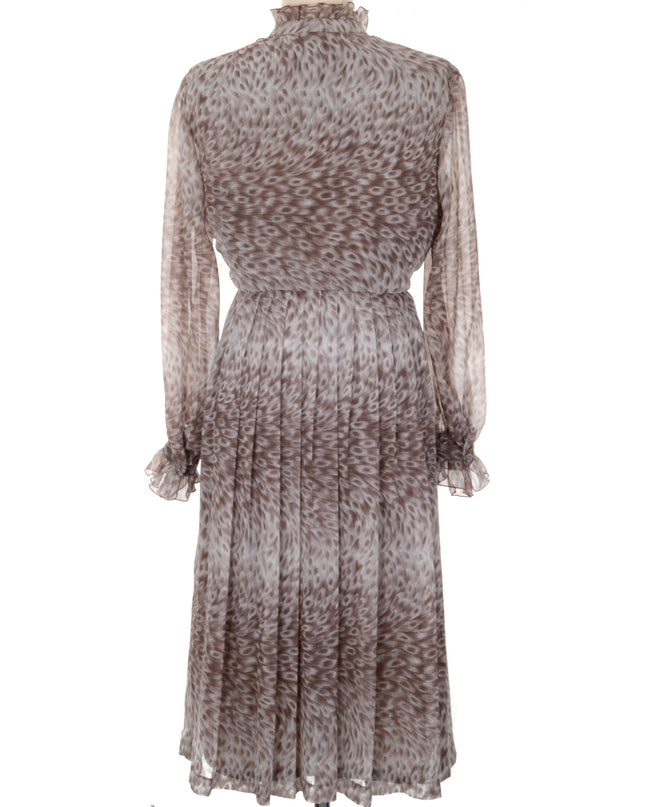 Robe vintage à volants