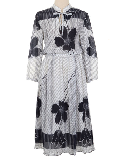 Robe vintage plissée