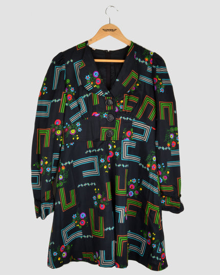 Robe vintage - Lignes