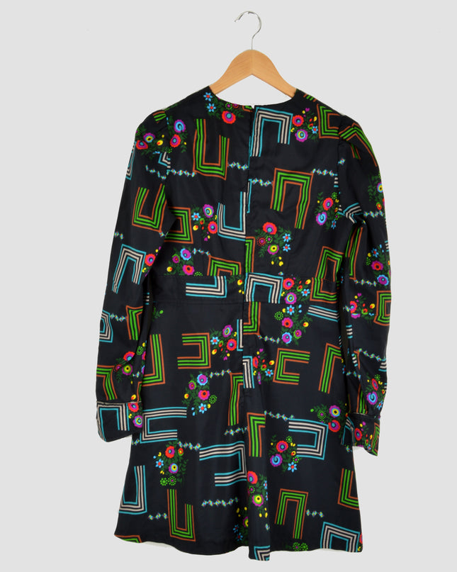 Robe vintage - Lignes
