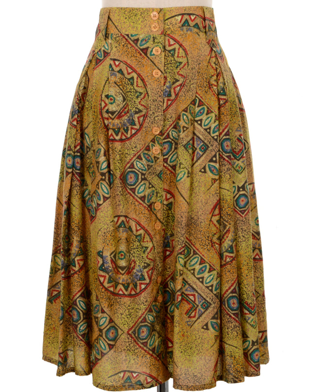 Jupe vintage boutonnée | Robes