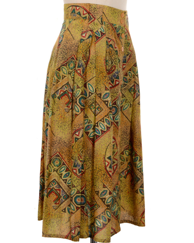 Jupe vintage boutonnée | Robes