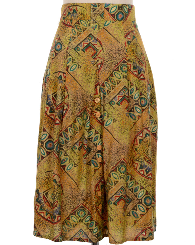 Jupe vintage boutonnée | Robes