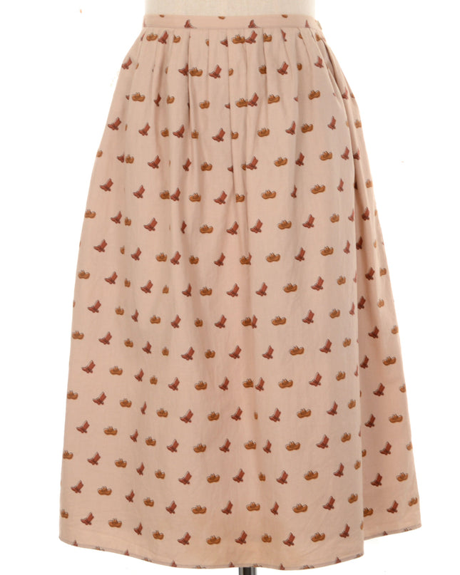 Jupe vintage style cowgirl