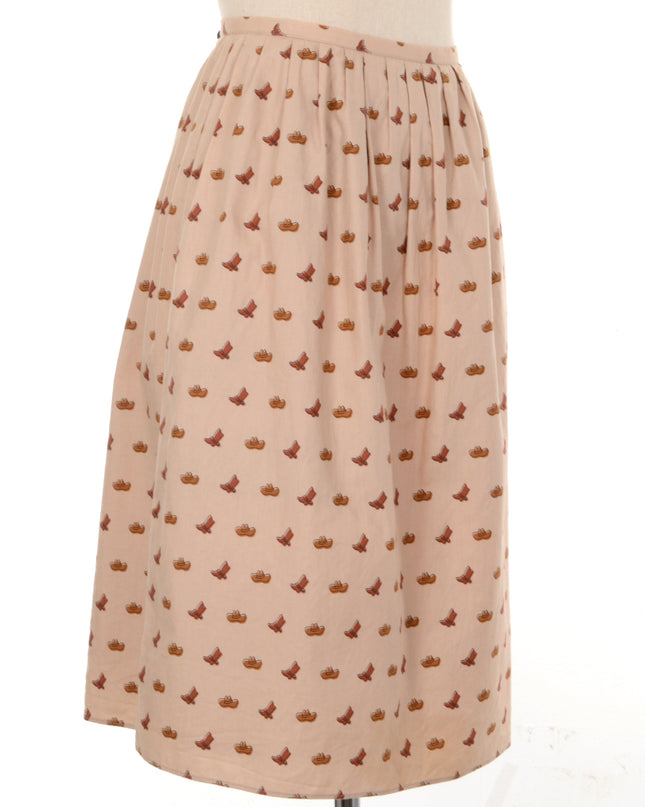 Jupe vintage style cowgirl