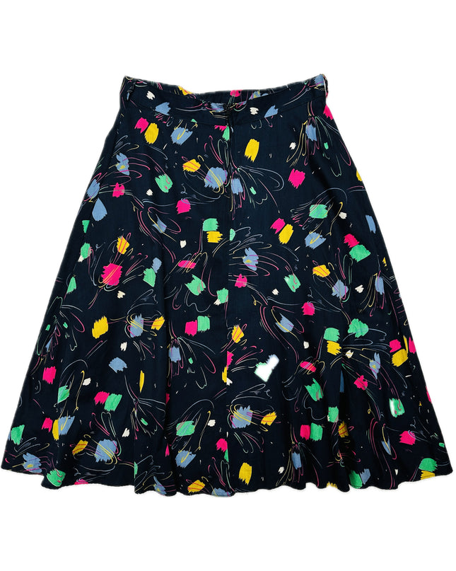 Jupe vintage à effet peinture | Robe unique pour un look créatif