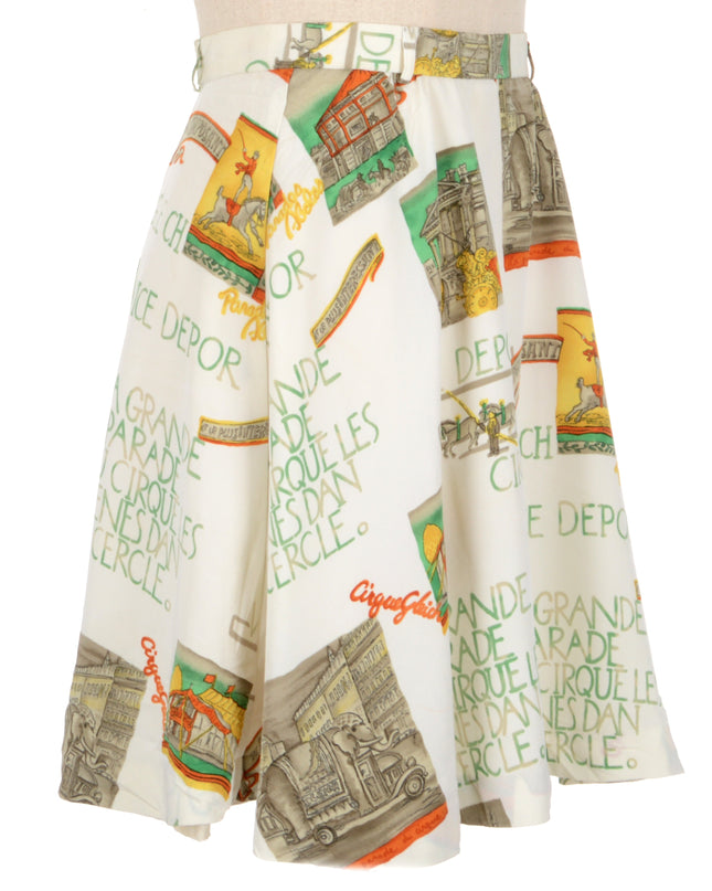 Jupe Cirque Vintage - Robe élégante pour toutes les occasions