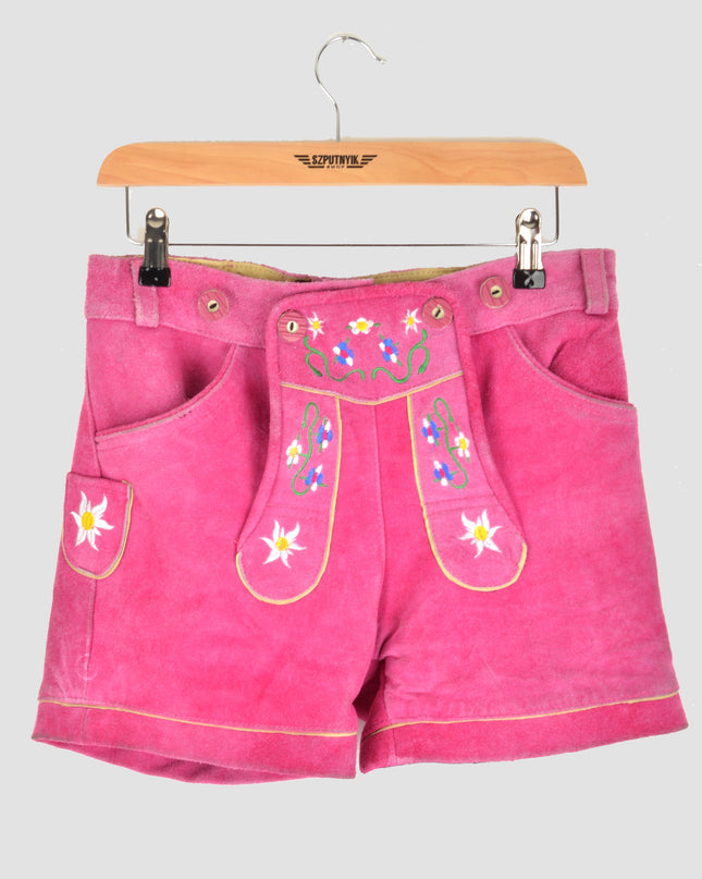 Pantalon en cuir vintage rose | Vêtements d'intérieur, pyjamas