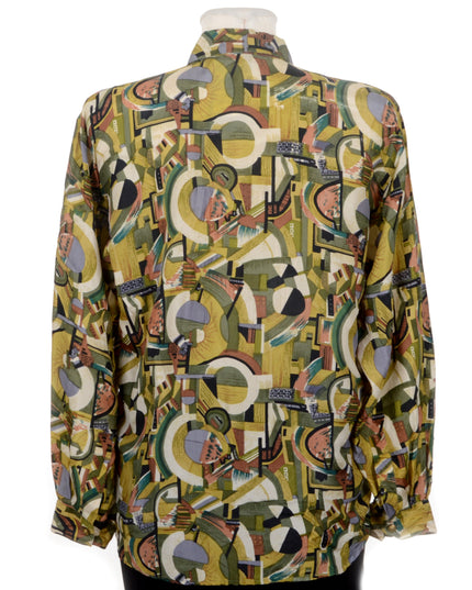 Chemisier vintage - Vert