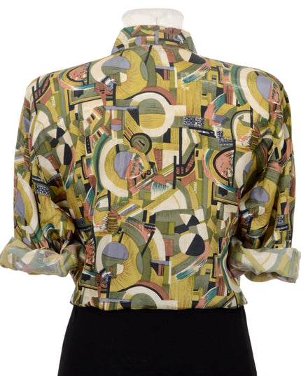 Chemisier vintage - Vert