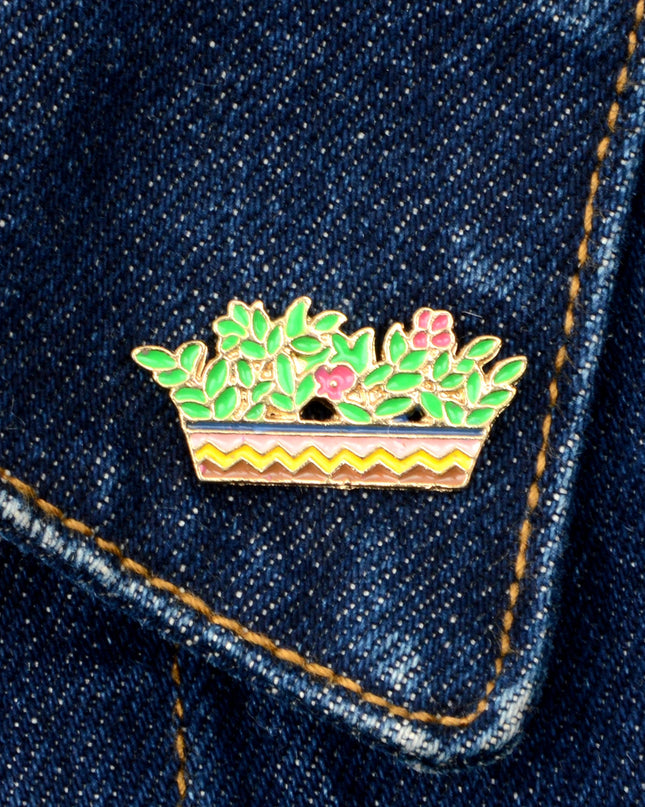 Insigne - Panier de fleurs