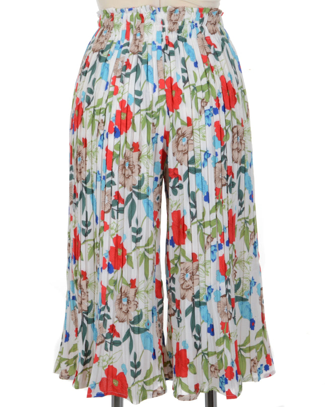 Pantalon à plis - Blanc | Vêtements d'intérieur