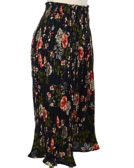 Pantalon à plis - Motif floral | Vêtements d'intérieur