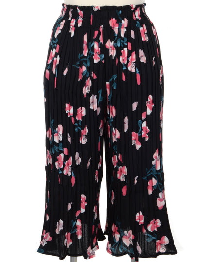 Pantalon à plis - Noir | Vêtements d'intérieur