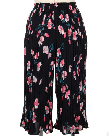 Pantalon à plis - Noir | Vêtements d'intérieur