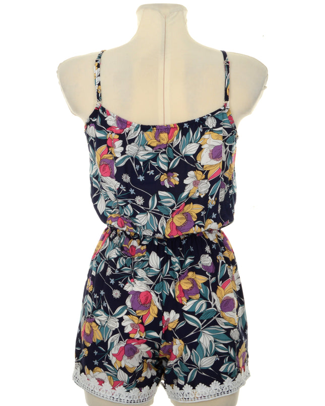 Combinaison fleurie - Bleue