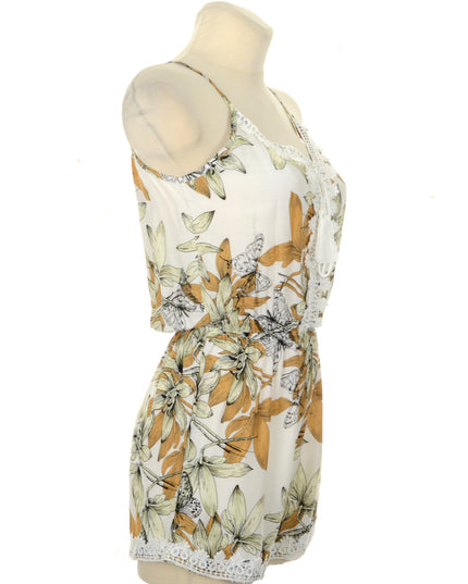 Combinaison fleurie - Jaune