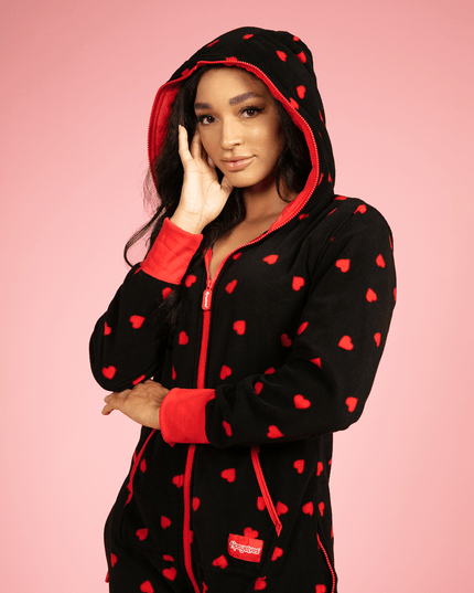 Women's Hearts on Fire Jumpsuit