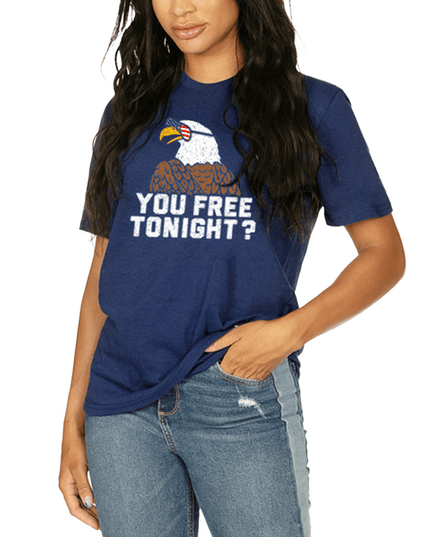 Women's You Free Tonight? Oversized Boyfriend Tee