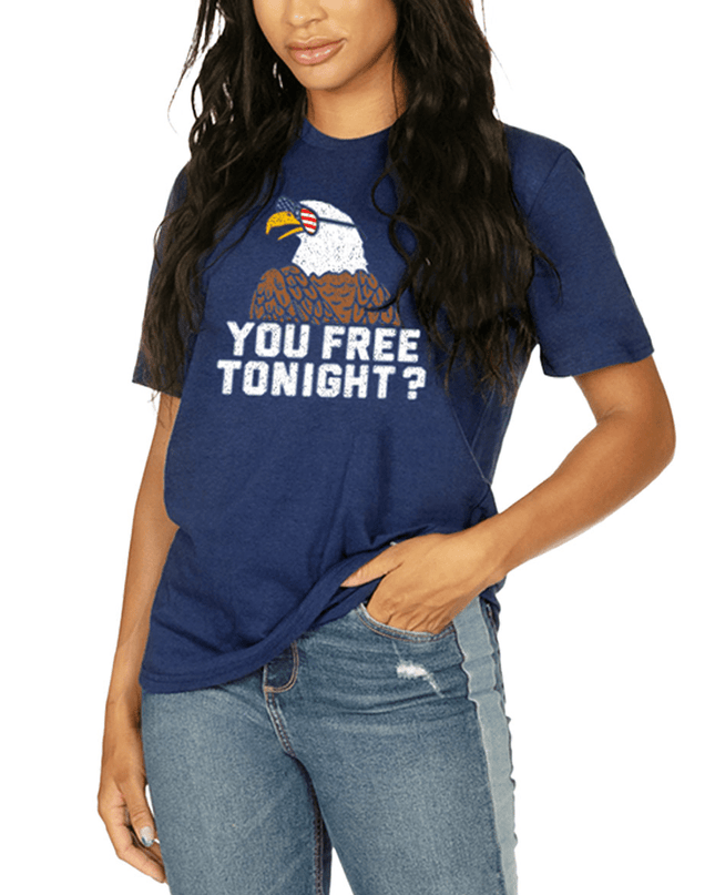 Women's You Free Tonight? Oversized Boyfriend Tee