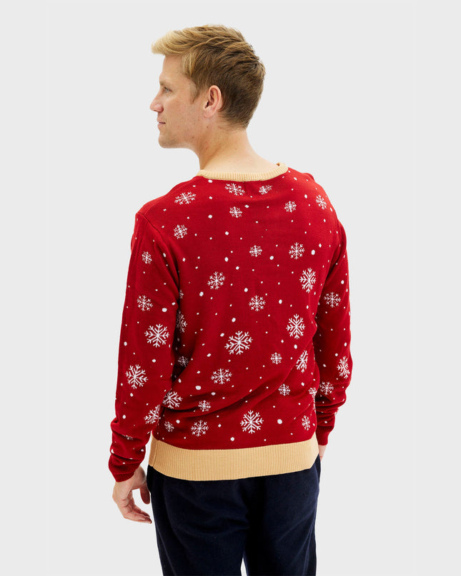 Pull pour hommes « Walking Around With My Snowmies »