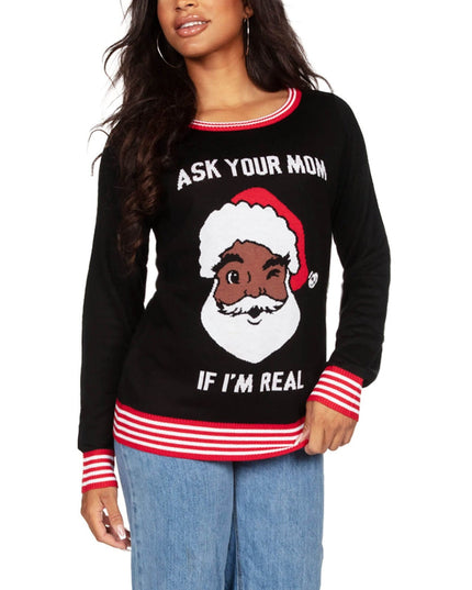 Women's Ask Your Mom Ugly Christmas Sweater