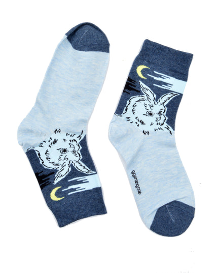 Chaussettes de Noël amusantes Zokni - Hiboux pour adultes et enfants