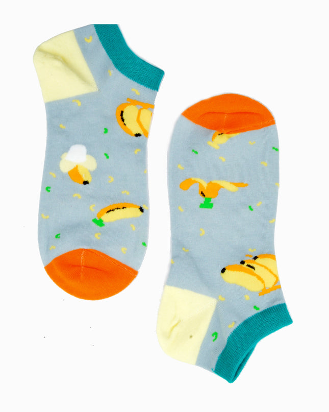 Chaussettes de Noël amusantes Zokni - Bananes pour adultes et enfants
