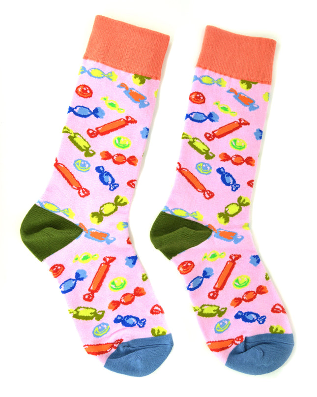 Chaussettes de Noël amusantes - Motif Zokni Candy