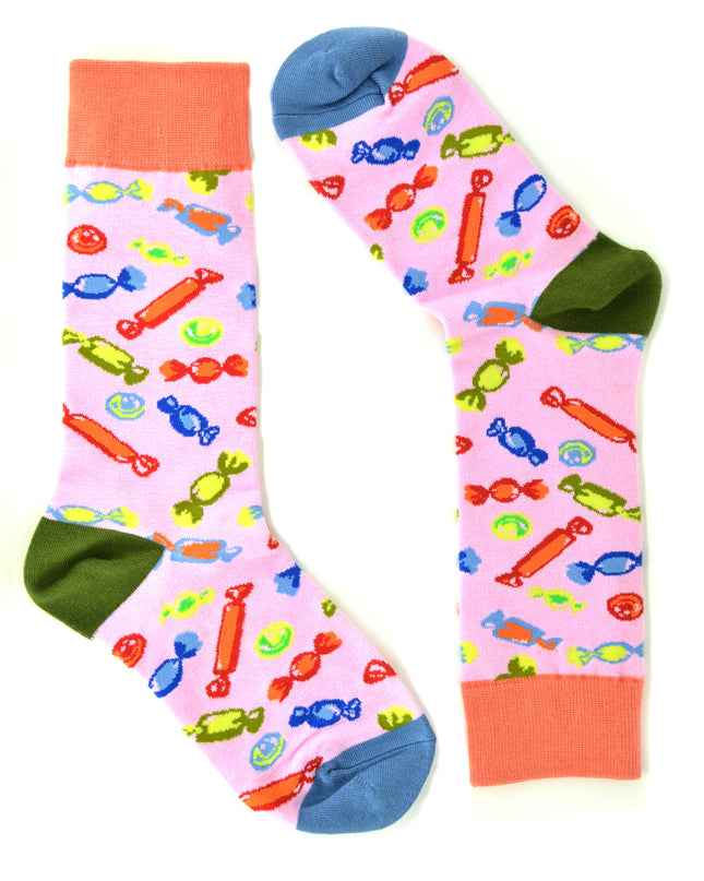 Chaussettes de Noël amusantes - Motif Zokni Candy