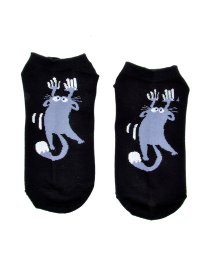 Chaussettes Chat Noir I - Amusantes et effrayantes