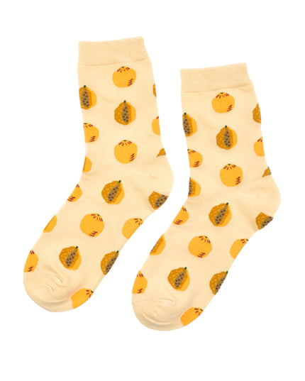 Chaussettes de Noël amusantes Zokni - Fruits exotiques III pour adultes et enfants