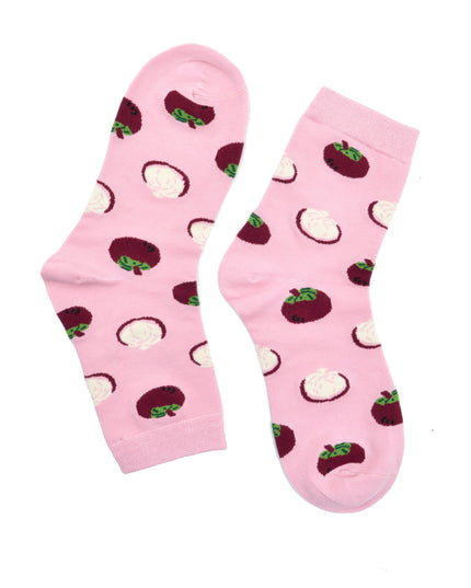 Chaussettes de Noël amusantes Zokni - Fruits exotiques IV pour adultes et enfants