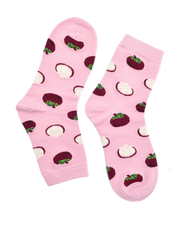 Chaussettes de Noël amusantes Zokni - Fruits exotiques IV pour adultes et enfants