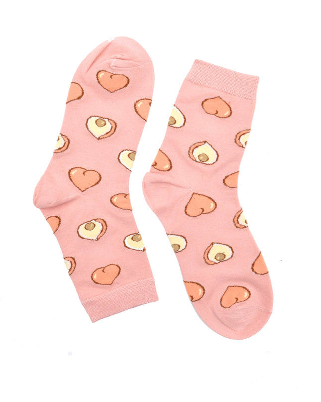 Chaussettes de Noël amusantes Zokni - Fruits exotiques pour adultes et enfants