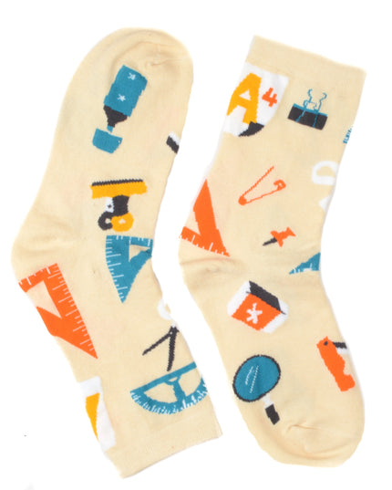 Fun Christmas Socks - Office Style