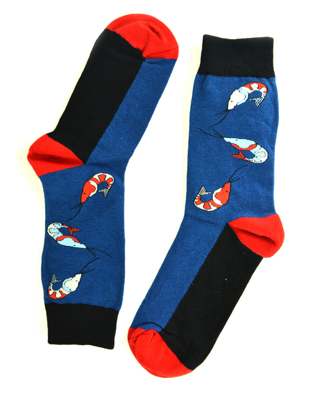 Chaussettes de Noël amusantes - Zokni Krill Design