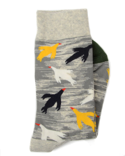 Chaussettes à oiseaux - Amusantes et colorées