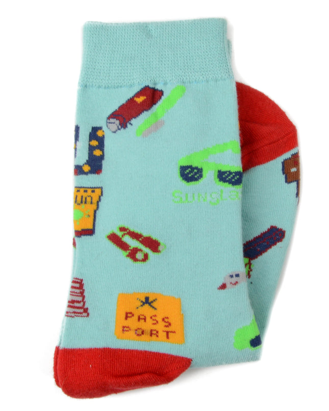 Chaussettes de Noël amusantes - Zokni Travel Design